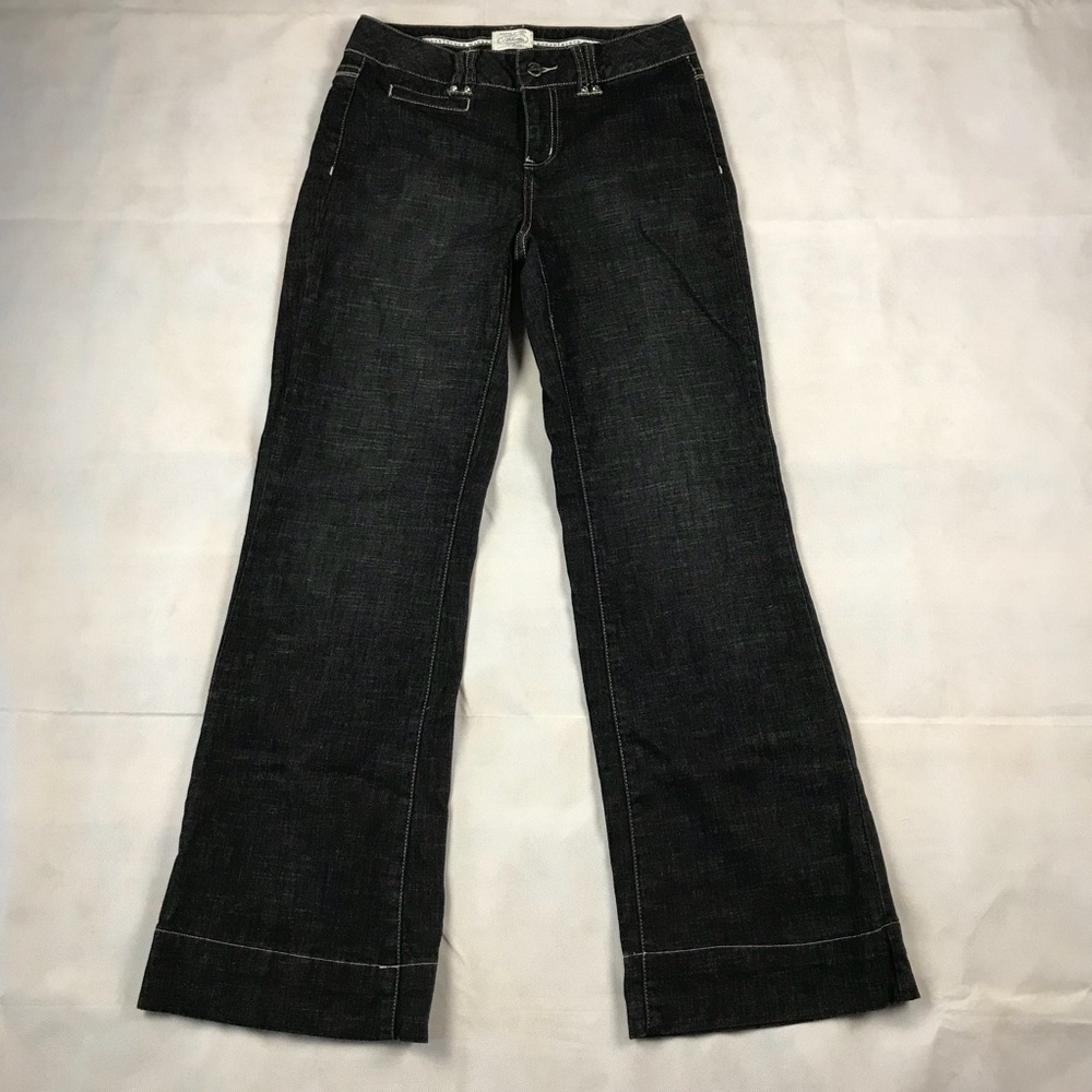 White House Black Market Black Flare Jeans